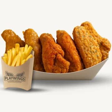Alitas, Boneless y tenders